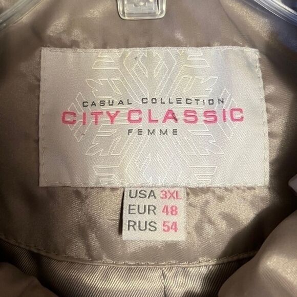 WINTER WOMAN HOODED WATER RESISTANT SILVER GREY GENUINE MINK FLORAL - Picture 9 of 16